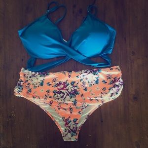 Cupshe 3X Plus Size Swim Two piece